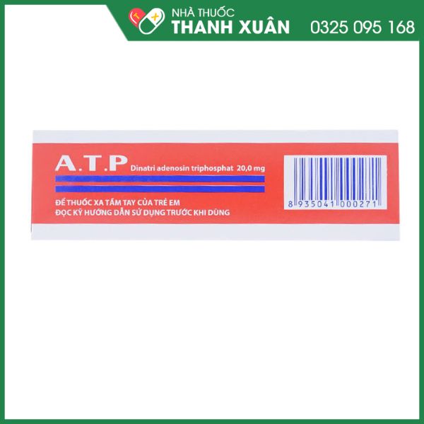 A.T.P điều trị hỗ trợ chứng đau lưng